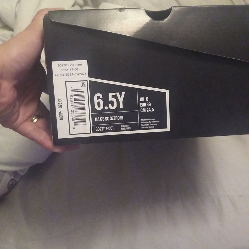 3C zero shoes under armour
